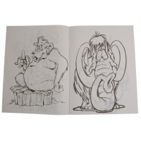 Книжка за оцветяване с 8бр