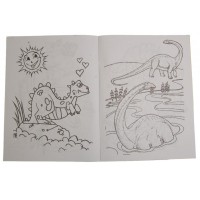 Книжка за оцветяване с 8бр