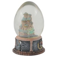 Декоративна фигурка - преспапие - Храм - паметника - Александър Невски