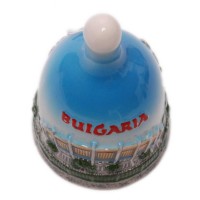 Сувенирна камбанка с релеф, порцеланова