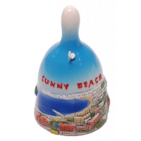 Сувенирна камбанка с релеф - мелница, Sunny Beach