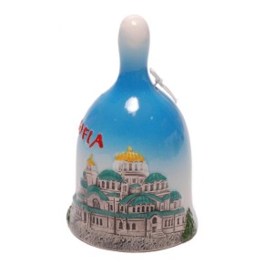 Сувенирна камбанка с релеф - София
