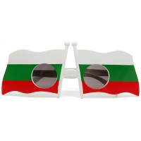 Карнавални очила - две български знамена