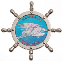 Сувенирна фигурка с магнит - рул - Несебър