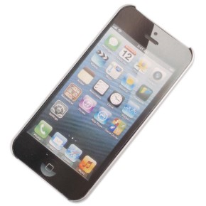 Модерен, тънко стенен калъф за i PHONE 5, който се прикрепва за задната част на телефона