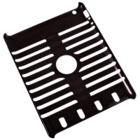 Калъф за таблет IPad 2/3 - гумиран с PVC гръб и поставка