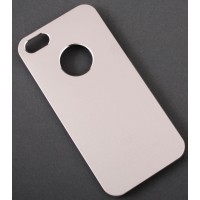 Модерен, тънко стенен калъф за i PHONE 5, който се прикрепва за задната част на телефона - сребрист