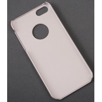 Модерен, тънко стенен калъф за i PHONE 5, който се прикрепва за задната част на телефона - сребрист