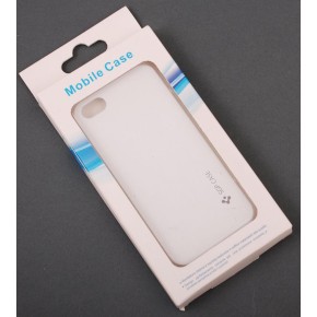 Калъф за телефон iPHONE 5 - SGP Case - бял