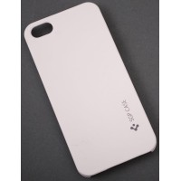 Калъф за телефон iPHONE 5 - SGP Case - бял