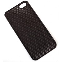 Калъф за телефон метален за iPHONE 5 - черен