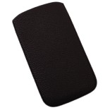 Калъф за телефон iPHONE 5, изработен от еко кожа - черен