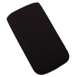 Калъф за телефон iPHONE 5, изработен от еко кожа - черен