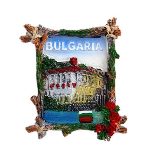 Декоративна фигурка с магнит - България