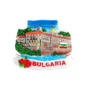 Декоративна фигурка с магнит - морски пейзаж - България