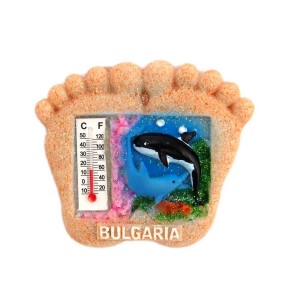 Декоративна фигурка с магнит във формата на стъпала - България