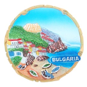 Магнитна релефна фигурка - морски изглед, България