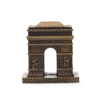 Декоративна фигурка - Триумфалната арка в Париж, изработена от метал