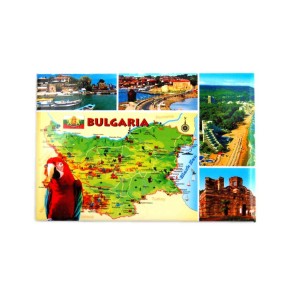 Сувенирна магнитна фигурка - България