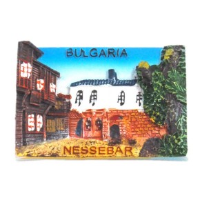 Магнитна релефна фигурка - Старият град, Несебър