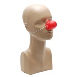 Парти артикул - клоунски нос с ластик за удобно поставяне