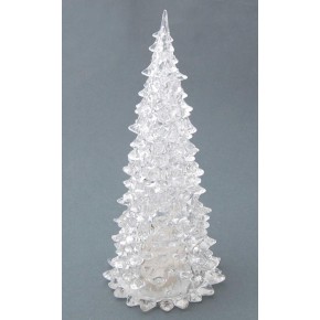 Декоративна елхичка - светеща в различни цветове