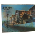 Магнитна пластинка с холограмни изображения - хотел в Банско и слънчогледи