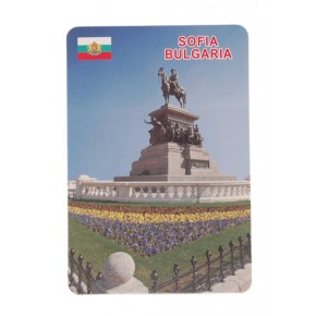 Сувенирна магнитна пластинка - Паметника на Цар Освободител, София