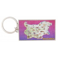 Сувенирен ключодържател - метална плочка
