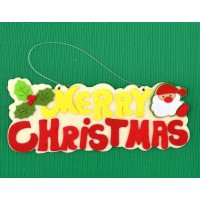 Украса за окачване&nbsp; с коледна фигурка фигурка - Merry Christmas