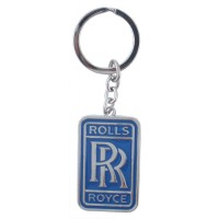 Автомобилен ключодържател - метална пластина - Rolls Royce