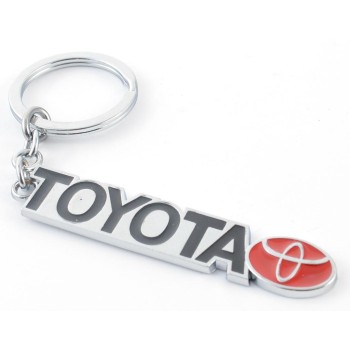 Автомобилен ключодържател - метална пластина - Toyota