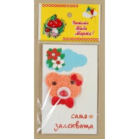 Мартеница мече текстил - самозалепваща