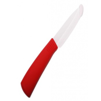 Домакински нож с пластмасова дръжка и керамично острие