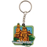 Сувенирен гумен ключодържател - катедрала Варна