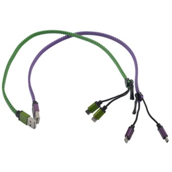 USB кабел 2 в 1 за телефон - IPHONE/Samsung