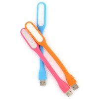 USB LED лампа с гумирана повърхост и гъвкаво рамо