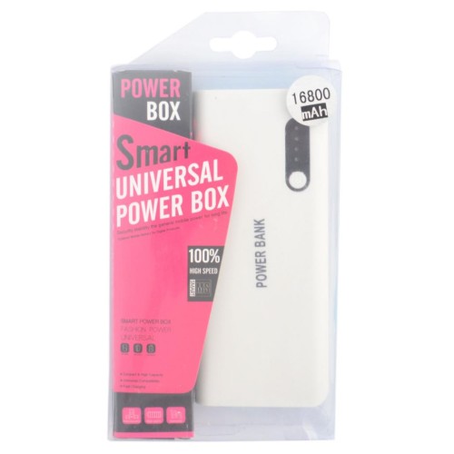 POWER BANK /външна батерия/ за телефони, лаптопи, компютри и други устройства с капацитет 16800 mAh, реални&nbsp; - 6000mAh