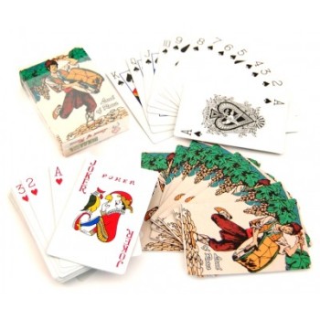Сувенирни карти за игра, гръб и кутия - репродукция 