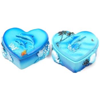 Декоративна кутийка за бижута във формата на сърце