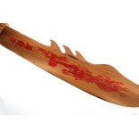 Сувенирен нож с червена панделка на дръжката