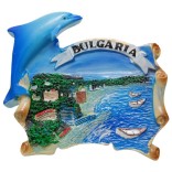 Декоративна магнитна фигурка с делфин - България