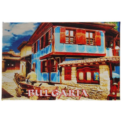 Сувенирна магнитна фигурка - българска старинна къща
