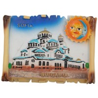 Декоративна релефна фигурка - храм - паметника Св