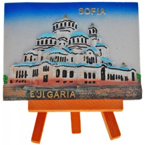 Декоративна релефна фигурка - храм - паметник Св